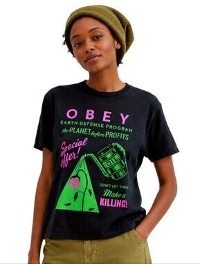 OBEY Earth Defense Graphic Tee